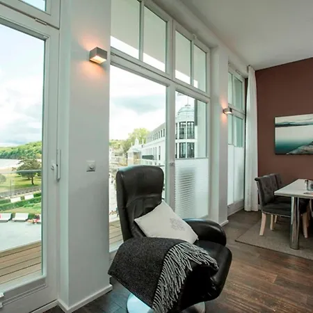 Apartment Strandschloss - Ferienwohnung Ocean One - Direkt Am Binz