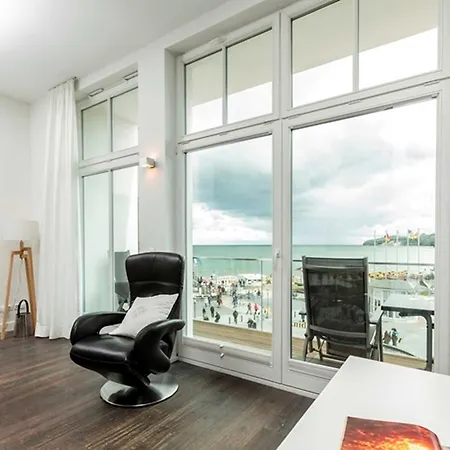 Apartment Strandschloss - Ferienwohnung Ocean One - Direkt Am Binz